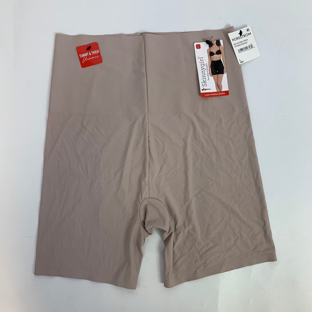 Skinnygirl‎ Laser Shaping Shorts Tummy Thigh Slimmer Laser Cut Women's L